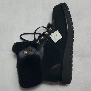 Cole Haan Zerogrand Explore Upstate Waterproof Genuine Shearling Boot Size 10B
